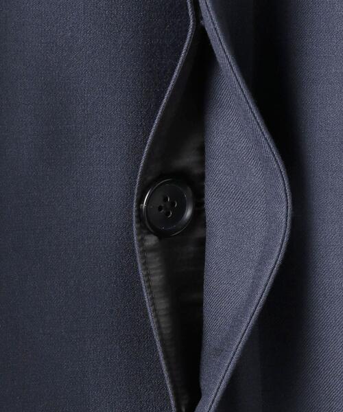 Camoshita(カモシタ)の「<Camoshita(カモシタ)> バルカラー コート(ステンカラーコート・メンズ・グレー/ダークブラウン・48/50/46)」の11枚目の写真