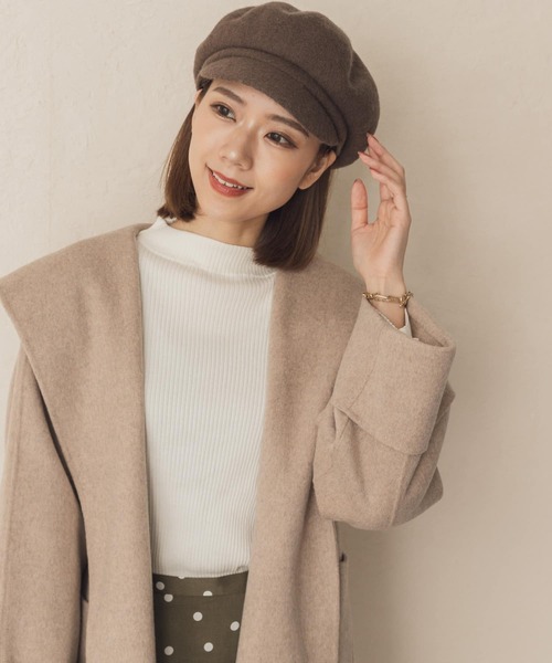 RODE SKO（ロデスコ）の「キャスケット（キャスケット・レディース・ブラック/ライトブラウン・FREE）」の6枚目の写真