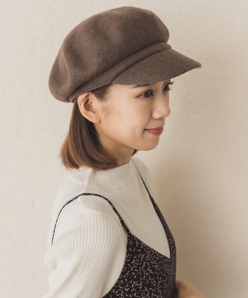 RODE SKO（ロデスコ）の「キャスケット（キャスケット・レディース・ブラック/ライトブラウン・FREE）」の9枚目の写真