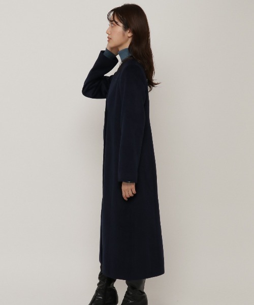 REDYAZEL（レディアゼル）の「ノーカラーチェスタージップコート（ノー