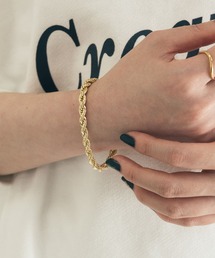 SMELLY | ツイストチェーンマグネットブレスレット(ブレスレット)