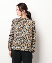 Te chichi TERRASSE | プリントスタンドネックブラウス(シャツ/ブラウス)