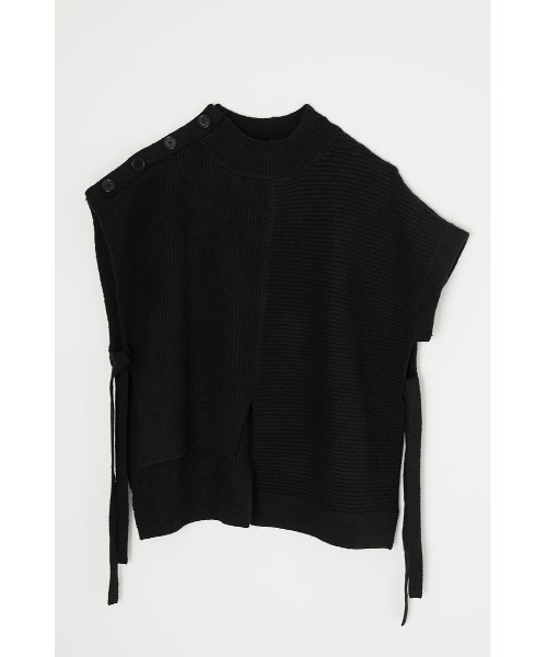 MOUSSY(マウジー)の「USEFUL KNIT ベスト(ニット/セーター・レディース・チャコールグレー/ブラック/アイボリー・FREE)」の19枚目の写真