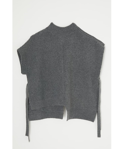 MOUSSY(マウジー)の「USEFUL KNIT ベスト(ニット/セーター・レディース・チャコールグレー/ブラック/アイボリー・FREE)」の9枚目の写真