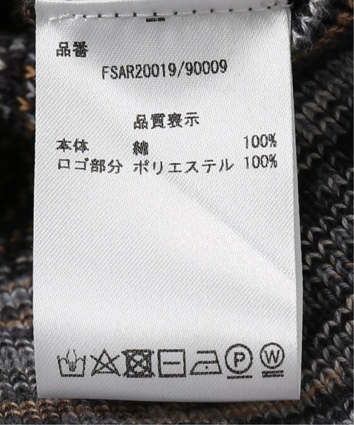 ARIES(アリーズ)の「【ARIES / アリーズ】SPACE DYE NO PROBLEMO KNIT(ニット/セーター・メンズ・ブラック・MEDIUM/LARGE)」の5枚目の写真