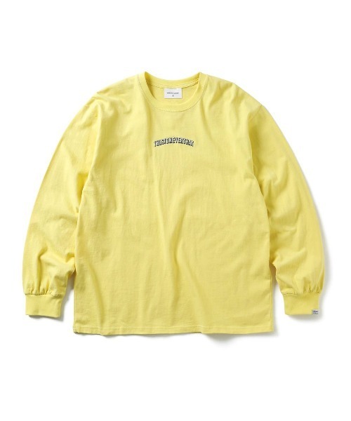 thisisneverthat(ディスイズネバーザット)の「SD.ARCH-LOGO L/S TEE(Tシャツ/カットソー・メンズ・グレー/ブラック/レモンイエロー/ブルーグリーン・L/M/XL/S)」の1枚目の写真