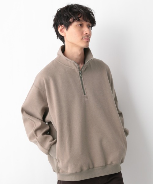 GLOBAL WORK（グローバルワーク）の「【ウーリーテック】ハーフZIP