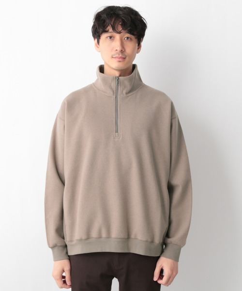 GLOBAL WORK（グローバルワーク）の「【ウーリーテック】ハーフZIP