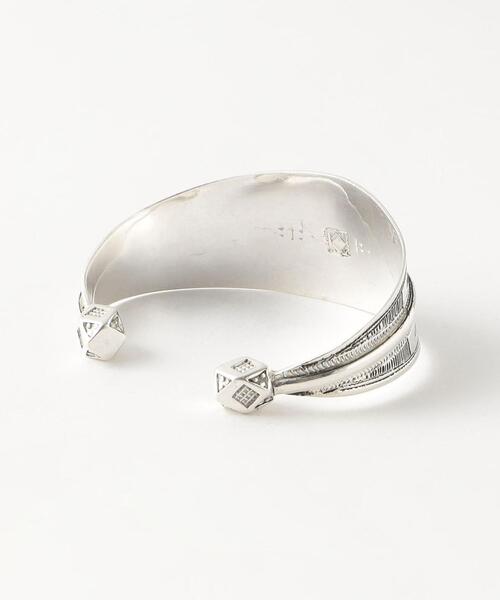 Steven Alan（スティーブンアラン）の「＜Tuareg Jewelry＞ BANGLE A9/バングル □□（バングル/リストバンド・メンズ・シルバー・FREE）」の2枚目の写真