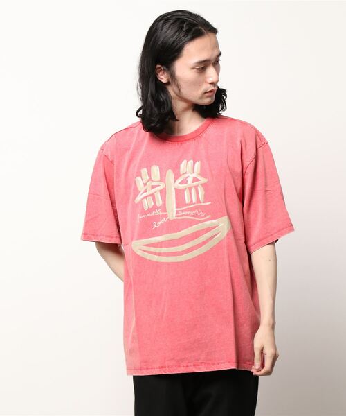 Desigual(デシグアル)の「ネコ科動物 Tシャツ(Tシャツ/カットソー・メンズ・ブラック/レッド・L/XL/S/M/XXL)」の16枚目の写真