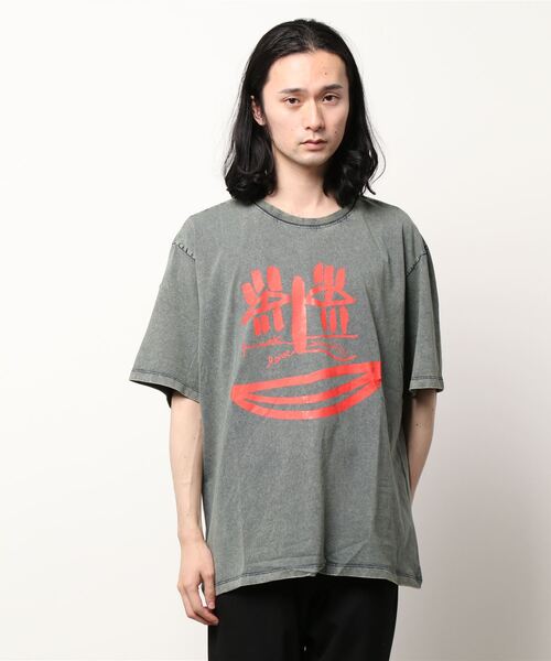 Desigual(デシグアル)の「ネコ科動物 Tシャツ(Tシャツ/カットソー・メンズ・ブラック/レッド・L/XL/S/M/XXL)」の10枚目の写真