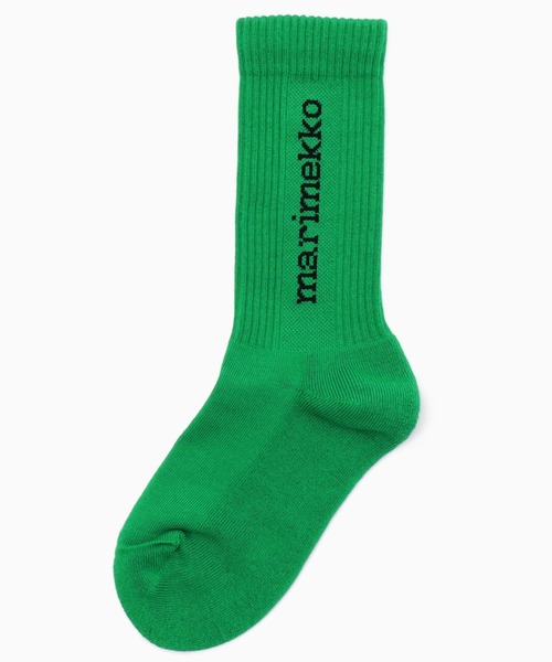 marimekko（マリメッコ）の「Single Logo / Puikea socks（ソックス/靴下・レディース・ベージュ/グリーン・46/40/43/37/34）」の3枚目の写真