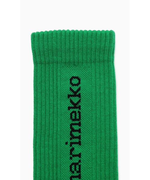 marimekko（マリメッコ）の「Single Logo / Puikea socks（ソックス/靴下・レディース・ベージュ/グリーン・46/40/43/37/34）」の5枚目の写真