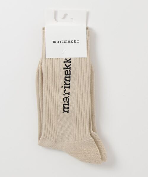 marimekko（マリメッコ）の「Single Logo / Puikea socks（ソックス/靴下・レディース・ベージュ/グリーン・46/40/43/37/34）」の8枚目の写真