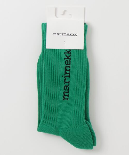 marimekko（マリメッコ）の「Single Logo / Puikea socks（ソックス/靴下・レディース・ベージュ/グリーン・46/40/43/37/34）」の9枚目の写真