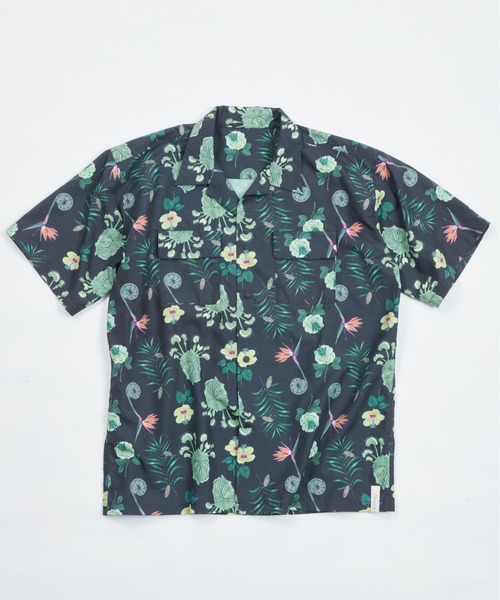 And A(アンドエー)の「AlexanderLeeChang アレキサンダーリーチャン / SO PLANTS SHIRTS ×Saori Ohwada コラボ 総柄プランツシャツ 柄シャツ / AC022201(シャツ/ブラウス・メンズ・ブラック/ブラウン/ミント・2/3)」の9枚目の写真