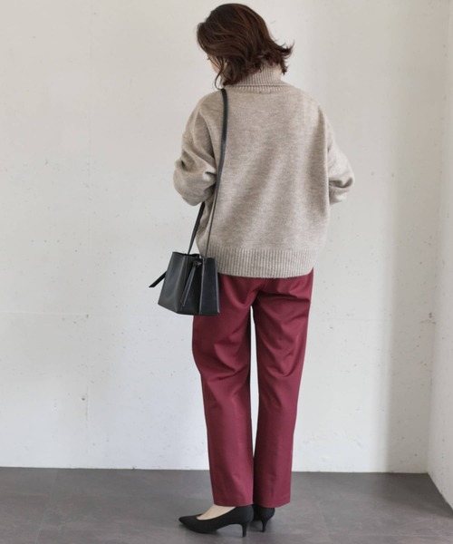 Lirica (リリカ)の「Lirica high-west pants(その他パンツ・レディース・モカ/グレー系その他/パープル・1/0/2)」の14枚目の写真