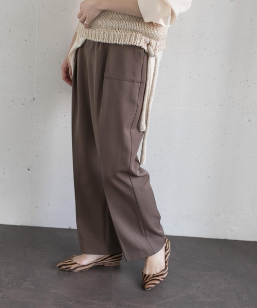 Lirica (リリカ)の「Lirica high-west pants(その他パンツ・レディース・モカ/グレー系その他/パープル・1/0/2)」の4枚目の写真