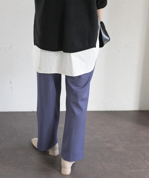 Lirica (リリカ)の「Lirica high-west pants(その他パンツ・レディース・モカ/グレー系その他/パープル・1/0/2)」の8枚目の写真