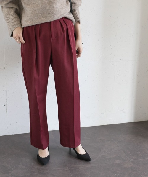 Lirica (リリカ)の「Lirica high-west pants(その他パンツ・レディース・モカ/グレー系その他/パープル・1/0/2)」の11枚目の写真