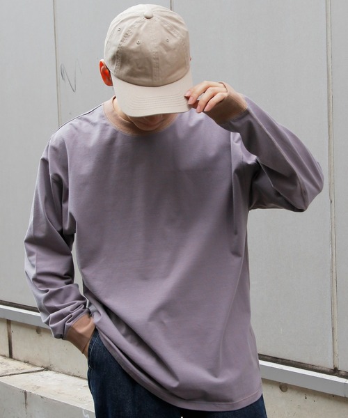 DISCOAT（ディスコート）の「細ボーダーリンガーロングスリーブTシャツ