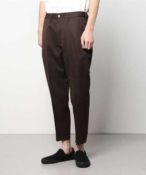 Wrangler(ラングラー)の「【Wrangler】polyester twill rad easy pants/ラングラー ポリツイル ラッド イージーパンツ/シェフパンツ(チノパンツ・メンズ・オフホワイト/ブラウン/ブラック・XL/L/M/S)」の12枚目の写真