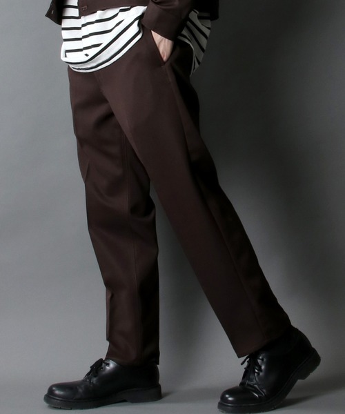 Wrangler(ラングラー)の「【Wrangler】polyester twill rad easy pants/ラングラー ポリツイル ラッド イージーパンツ/シェフパンツ(チノパンツ・メンズ・オフホワイト/ブラウン/ブラック・XL/L/M/S)」の16枚目の写真