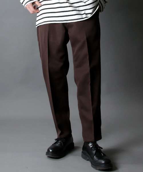 Wrangler(ラングラー)の「【Wrangler】polyester twill rad easy pants/ラングラー ポリツイル ラッド イージーパンツ/シェフパンツ(チノパンツ・メンズ・オフホワイト/ブラウン/ブラック・XL/L/M/S)」の17枚目の写真