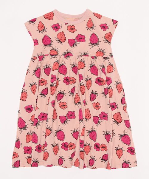Wonder apartment(ワンダーアパートメント)の「天竺いちごPTワンピース(ワンピース・キッズ・ピンク・140cm/150cm)」の3枚目の写真