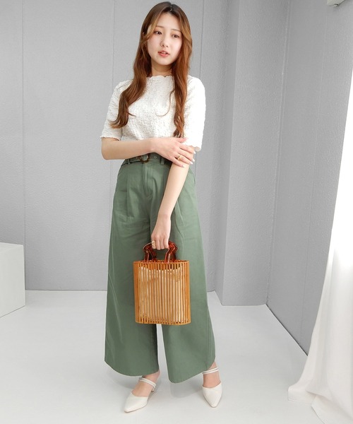 minia（ミニア）の「ポインテッド2WAYストラップミュール　◇（パンプス・レディース・アイボリー/ブラック/ピンク/パイソン・S/L/LL/M）」の15枚目の写真