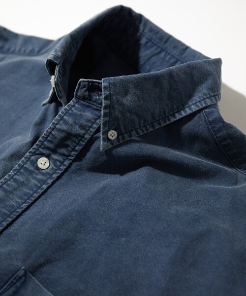 NAUTICA(ノーティカ)の「NAUTICA/ノーティカ Sulfur Dyed BD Shirt(シャツ/ブラウス・メンズ・チャコールグレー/ネイビー・LARGE/MEDIUM/X-LARGE/XX-LARGE)」の6枚目の写真