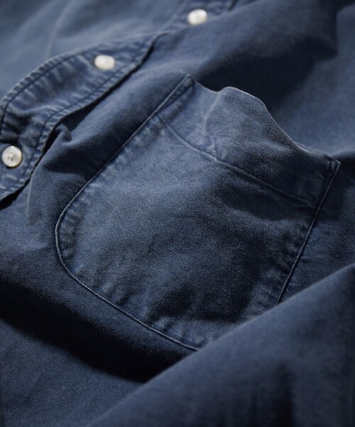 NAUTICA(ノーティカ)の「NAUTICA/ノーティカ Sulfur Dyed BD Shirt(シャツ/ブラウス・メンズ・チャコールグレー/ネイビー・LARGE/MEDIUM/X-LARGE/XX-LARGE)」の8枚目の写真