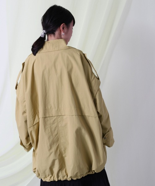 cepo（セポ）の「２ＷＡＹマルチビッグブルゾン（ブルゾン・レディース・オフホワイト/ピンク/イエロー・M）」の18枚目の写真