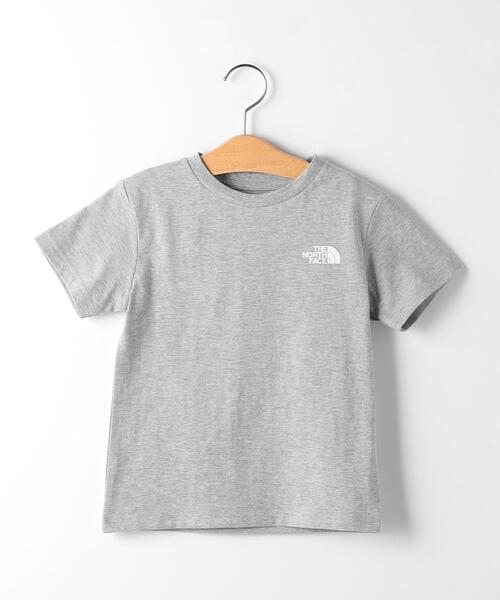 THE NORTH FACE（ザノースフェイス）の「＜THE NORTH FACE（ザノースフェイス）＞TJ バック スクエアロゴ TEE 100cm-130cm◆（Tシャツ/カットソー・キッズ・ホワイト/グレー/レッド/ケリー・110cm/100cm/120cm/130cm）」の5枚目の写真