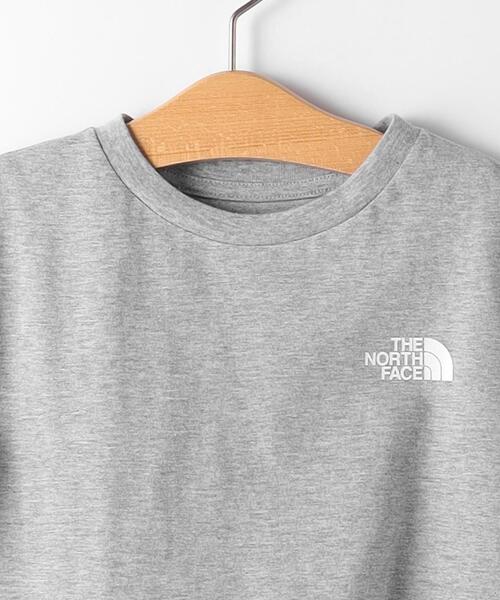 THE NORTH FACE（ザノースフェイス）の「＜THE NORTH FACE（ザノースフェイス）＞TJ バック スクエアロゴ TEE 100cm-130cm◆（Tシャツ/カットソー・キッズ・ホワイト/グレー/レッド/ケリー・110cm/100cm/120cm/130cm）」の6枚目の写真