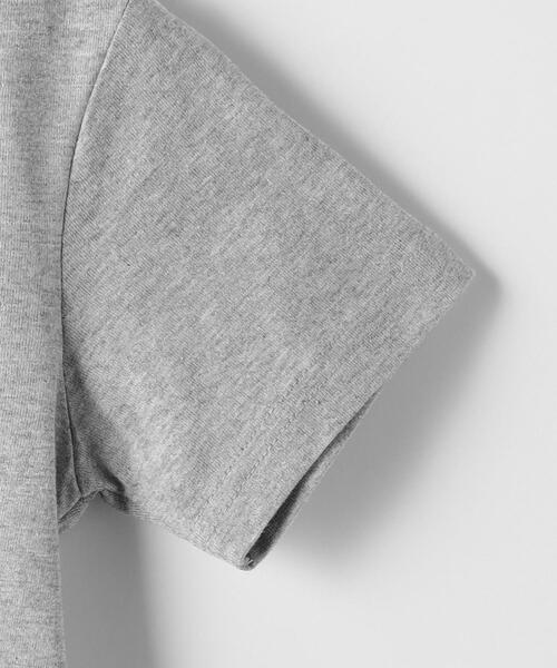 THE NORTH FACE（ザノースフェイス）の「＜THE NORTH FACE（ザノースフェイス）＞TJ バック スクエアロゴ TEE 100cm-130cm◆（Tシャツ/カットソー・キッズ・ホワイト/グレー/レッド/ケリー・110cm/100cm/120cm/130cm）」の7枚目の写真