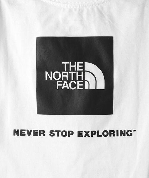 THE NORTH FACE（ザノースフェイス）の「＜THE NORTH FACE（ザノースフェイス）＞TJ バック スクエアロゴ TEE 100cm-130cm◆（Tシャツ/カットソー・キッズ・ホワイト/グレー/レッド/ケリー・110cm/100cm/120cm/130cm）」の14枚目の写真