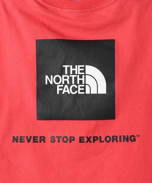 THE NORTH FACE（ザノースフェイス）の「＜THE NORTH FACE（ザノースフェイス）＞TJ バック スクエアロゴ TEE 100cm-130cm◆（Tシャツ/カットソー・キッズ・ホワイト/グレー/レッド/ケリー・110cm/100cm/120cm/130cm）」の18枚目の写真