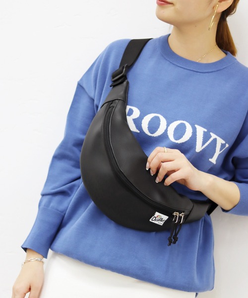 Drifter（ドリフター）の「別注【Drifter/ドリフター】PALMA：ボディバッグ◆（ショルダーバッグ・レディース・ブラック・FREE）」の4枚目の写真