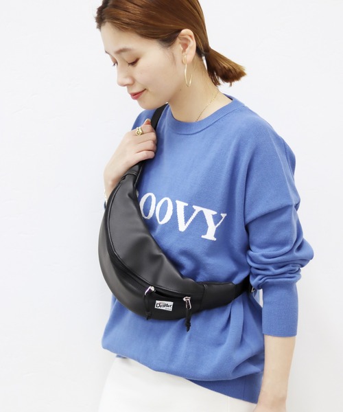 Drifter（ドリフター）の「別注【Drifter/ドリフター】PALMA：ボディバッグ◆（ショルダーバッグ・レディース・ブラック・FREE）」の3枚目の写真