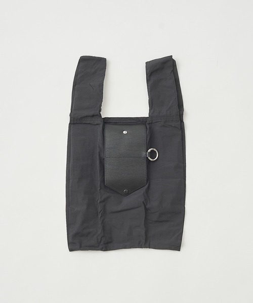 GALLARDAGALANTE(ガリャルダガランテ)の「【CASA】エコバック付きショルダーバッグ(ショルダーバッグ・レディース・ブラック/ミント・FREE)」の14枚目の写真