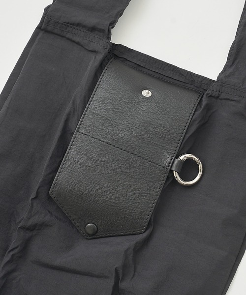 GALLARDAGALANTE(ガリャルダガランテ)の「【CASA】エコバック付きショルダーバッグ(ショルダーバッグ・レディース・ブラック/ミント・FREE)」の15枚目の写真