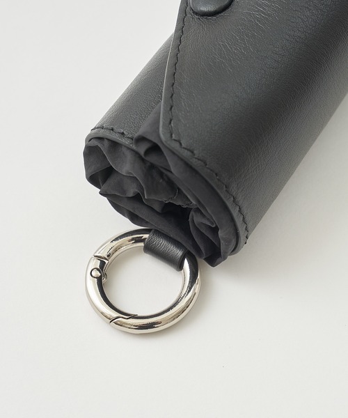 GALLARDAGALANTE(ガリャルダガランテ)の「【CASA】エコバック付きショルダーバッグ(ショルダーバッグ・レディース・ブラック/ミント・FREE)」の13枚目の写真