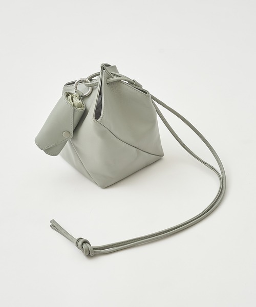 GALLARDAGALANTE(ガリャルダガランテ)の「【CASA】エコバック付きショルダーバッグ(ショルダーバッグ・レディース・ブラック/ミント・FREE)」の16枚目の写真