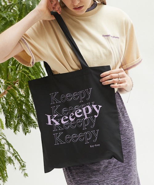 Keeepy】wave logo color tote bag（トートバッグ）｜Keeepy