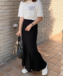 ジョーゼットマーメイドスカート