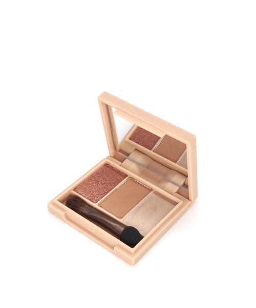 LA PEAU DE GEM（ラポドゥジェム）の「【la peau de gem.】gemini eye palette（アイシャドウ・レディース・ブラウン/ピンク・FREE）」の2枚目の写真