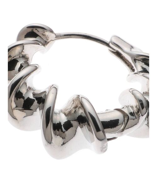 LAGUNAMOON(ラグナムーン)の「ツイストラウンドピアス(ピアス(両耳用)・レディース・シルバー/ゴールド・FREE)」の7枚目の写真