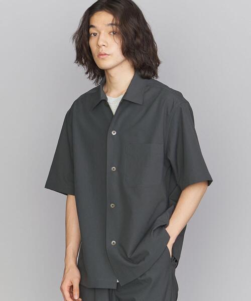 セール Komatsu Pack キャンプカラー ショートスリーブシャツ セットアップ対応 シャツ ブラウス Beauty Youth United Arrows ビューティアンドユースユナイテッドアローズ のファッション通販 Zozotown