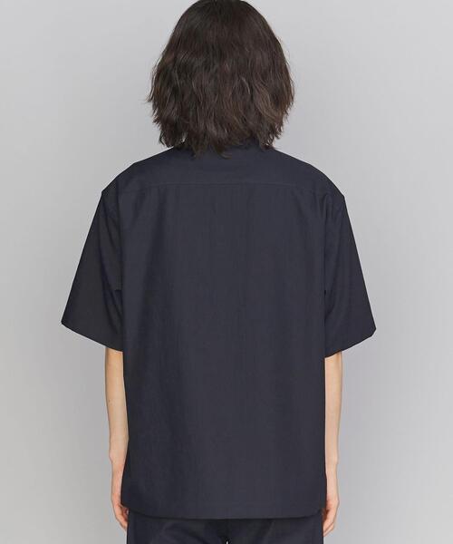 BEAUTY&YOUTH UNITED ARROWS(ビューティーアンドユースユナイテッドアローズ)の「KOMATSU PACK キャンプカラー ショートスリーブシャツ【セットアップ対応】(シャツ/ブラウス・メンズ・オリーブ/ネイビー/ベージュ・XL/L/M/S)」の6枚目の写真